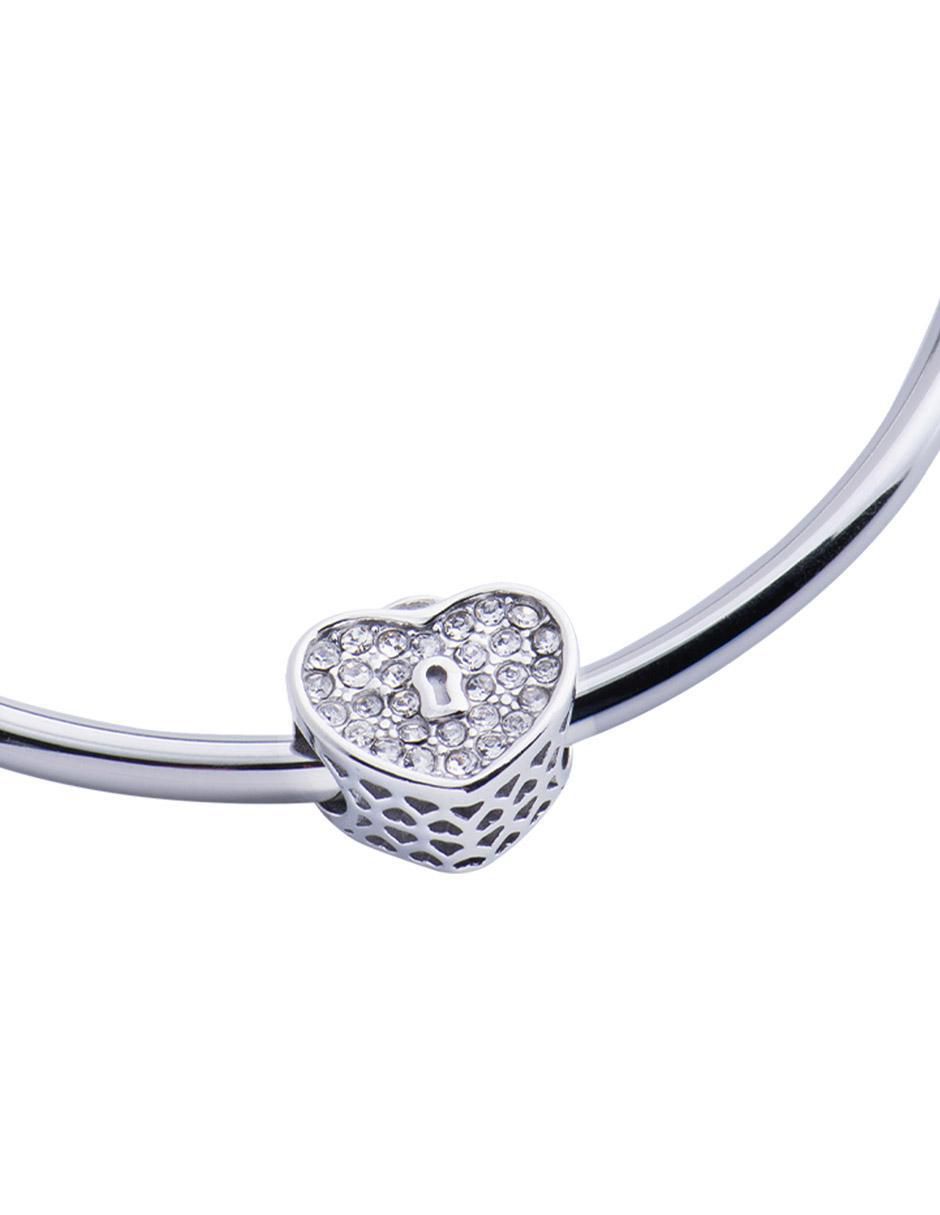Charm de corazón candado maca 5