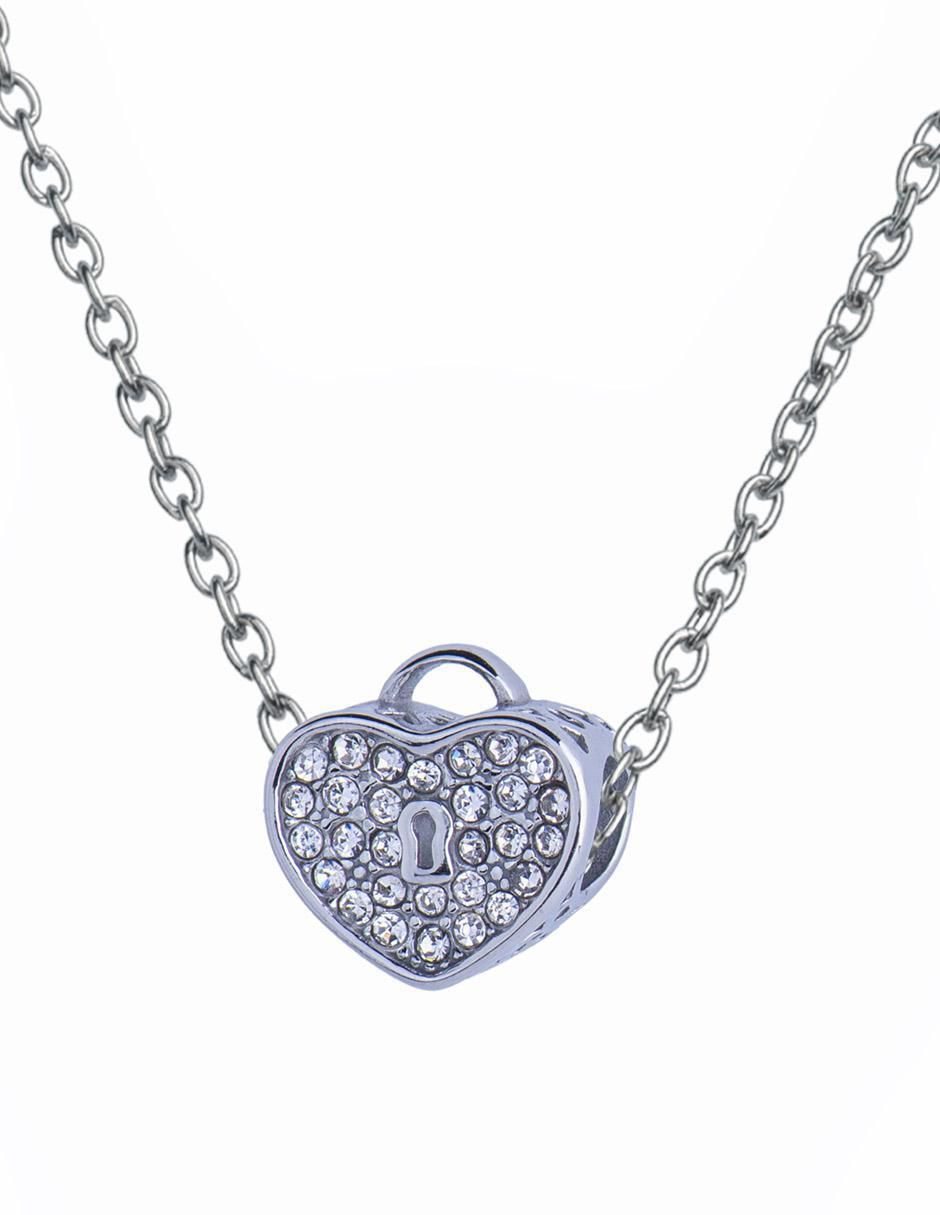 Charm de corazón candado maca 3