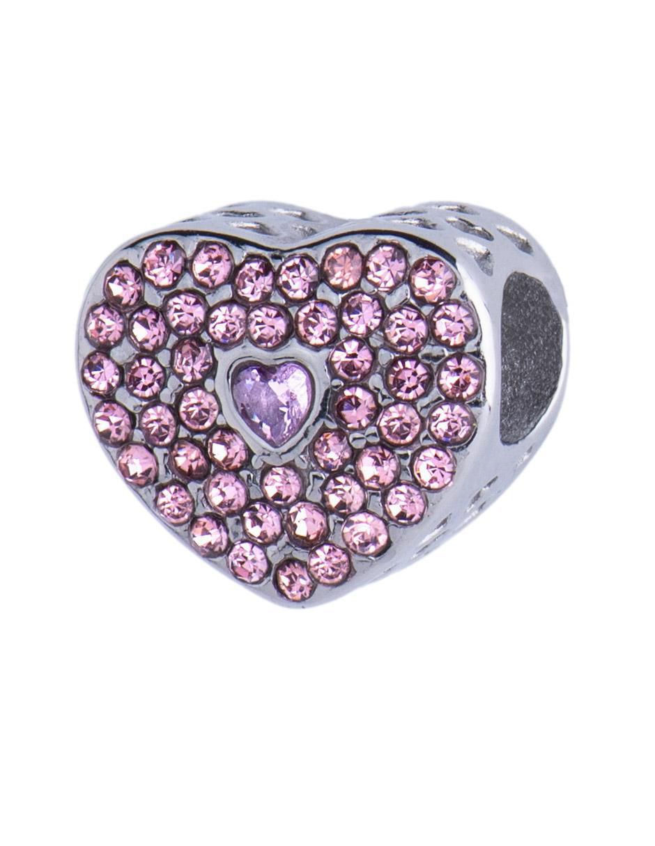 Charm de corazón lucía