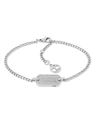 Brazalete Hilfiger con cristal con acabado brillante 1