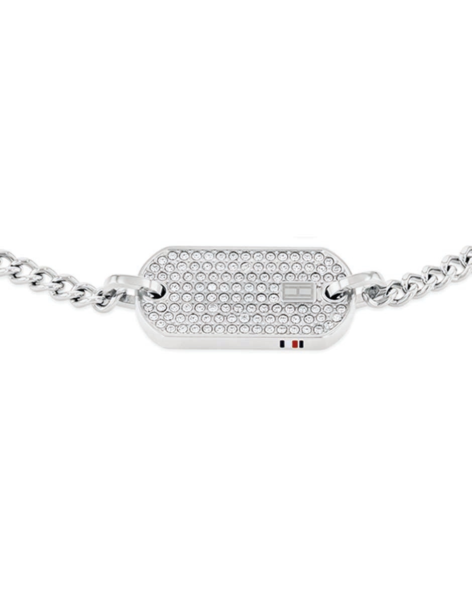 Brazalete Hilfiger con cristal con acabado brillante 2
