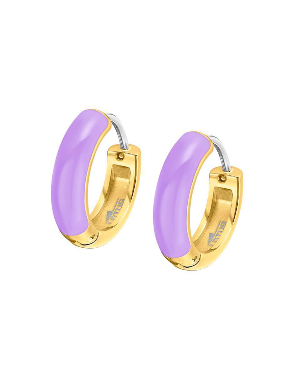 Aretes con acabado brillante 2