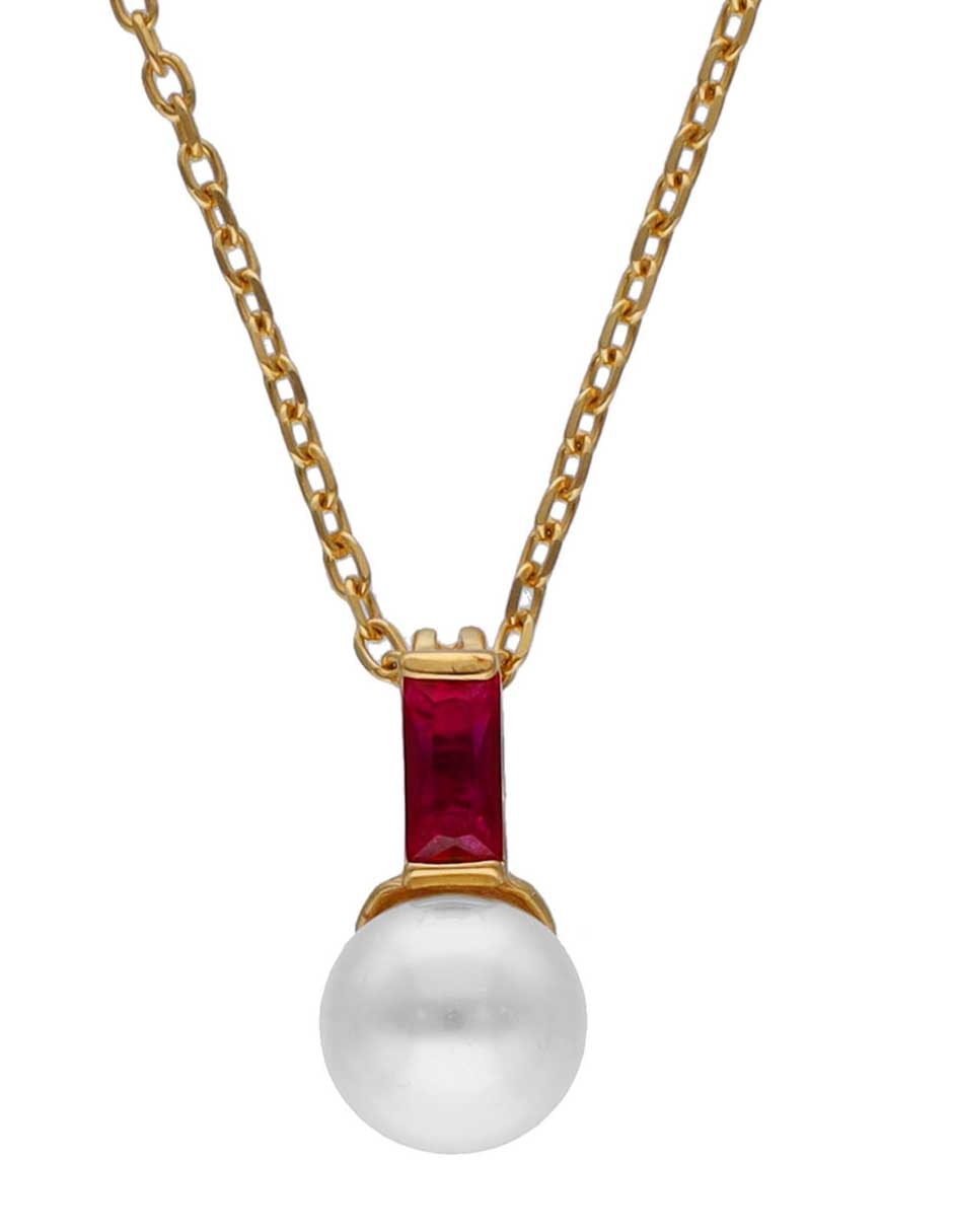 Collar de esfera Selene de plata P 925 Collar de esfera Selene de plata P 925