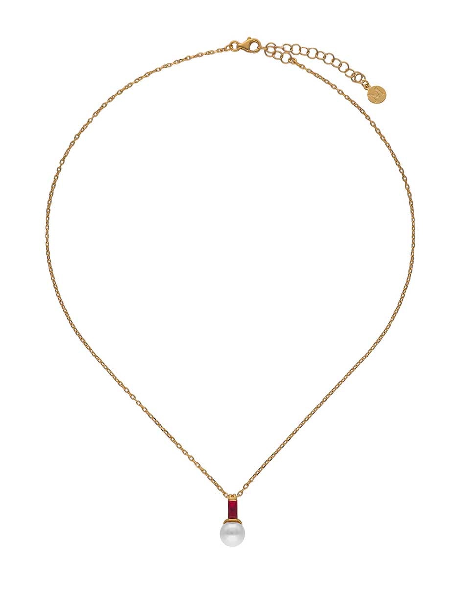 Collar de esfera Selene de plata P 925 2