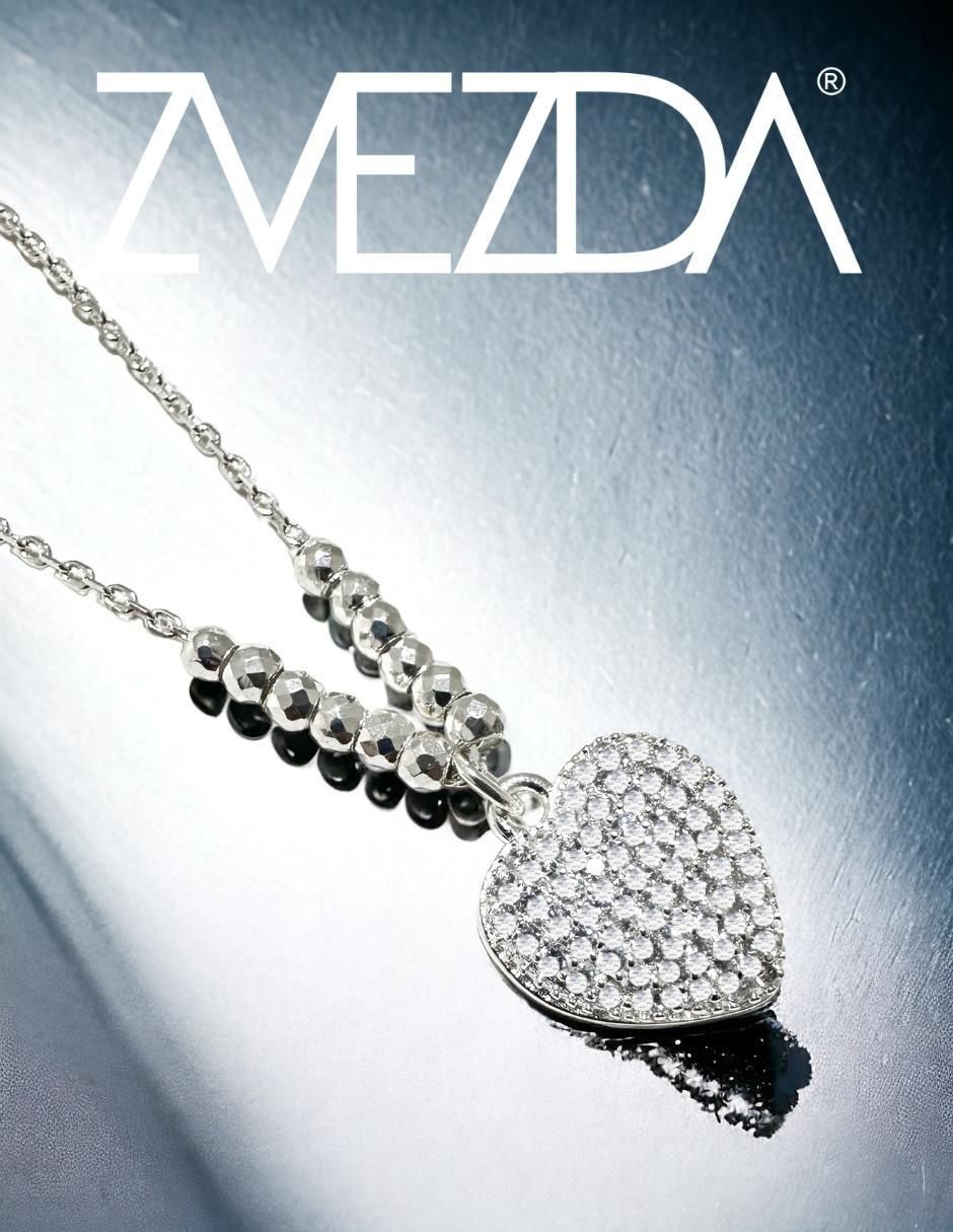Collar corazón de plata P 925 2