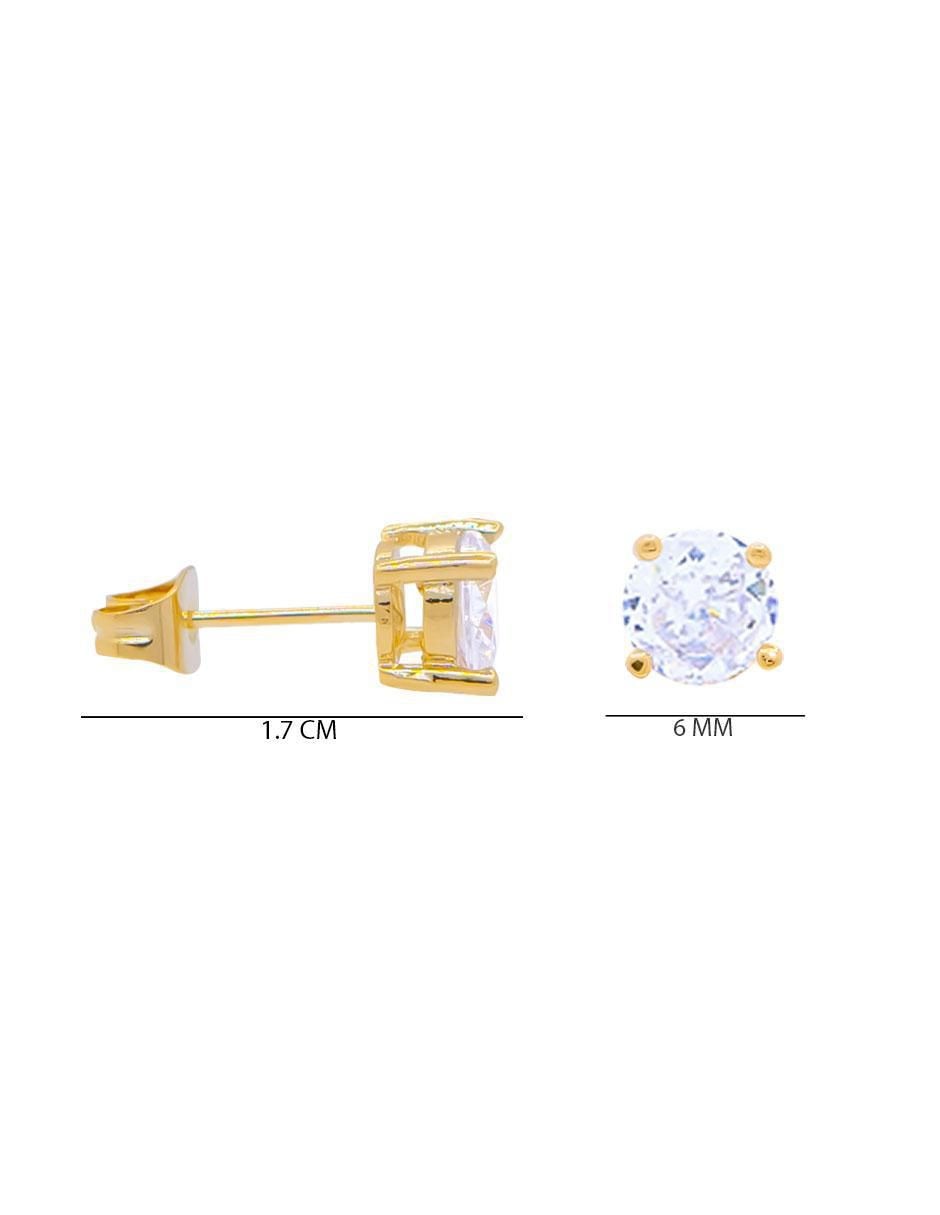Aretes y collar cuadrado zirconia 5