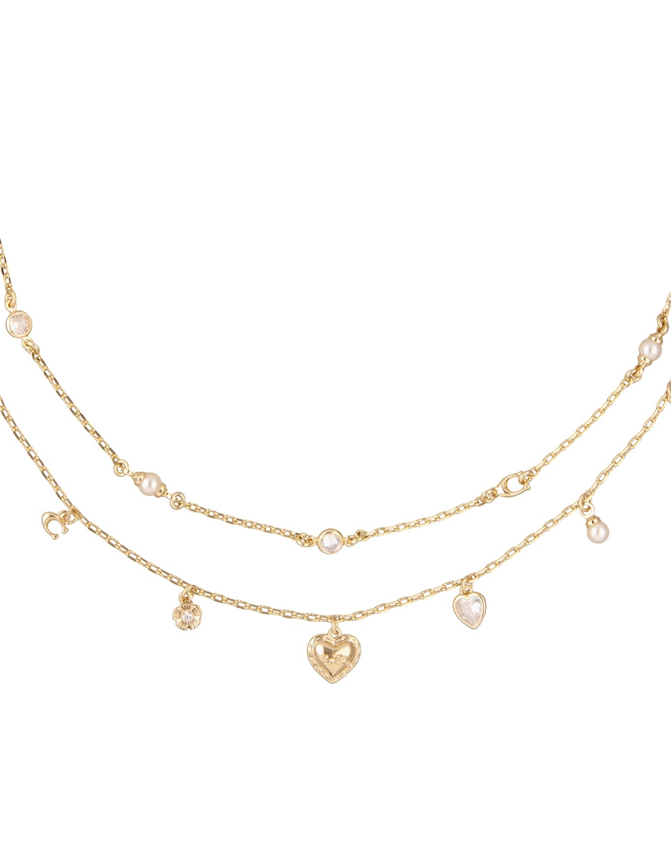 Collar de corazón Horse & Carriage With Pearls Collar de corazón Horse & Carriage With Pearls
