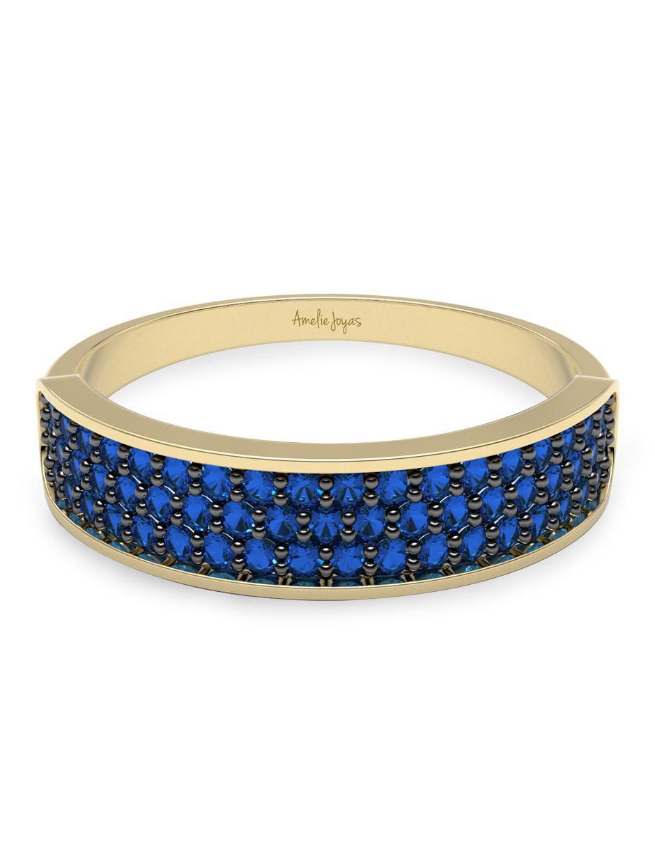 Anillo redondo 14 k de oro zirconia brillante Anillo redondo 14 k de oro zirconia brillante