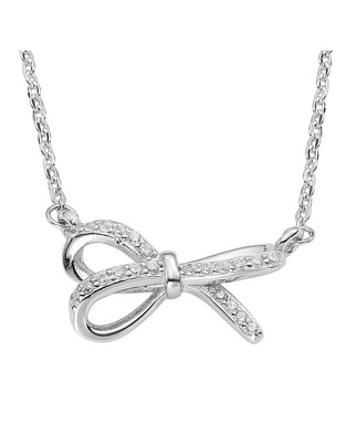 Collar de moño de plata P 925 1