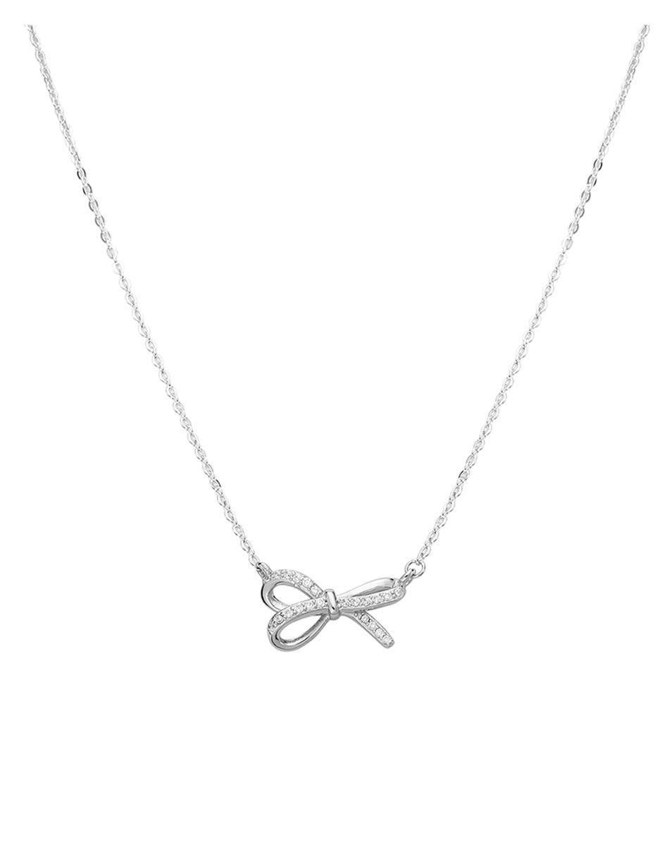 Collar de moño de plata P 925 2