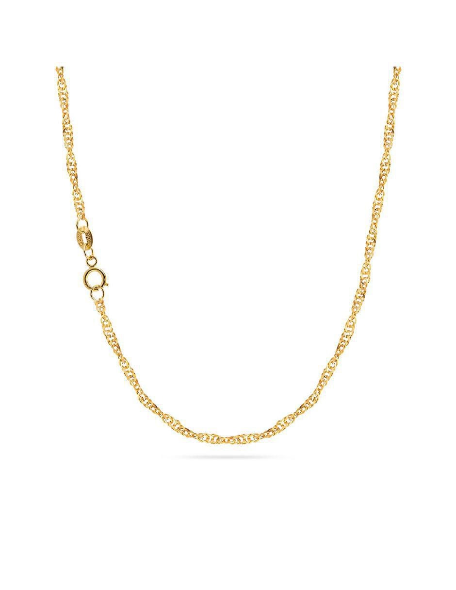 Collar con dije de corazón de oro 10 K 4