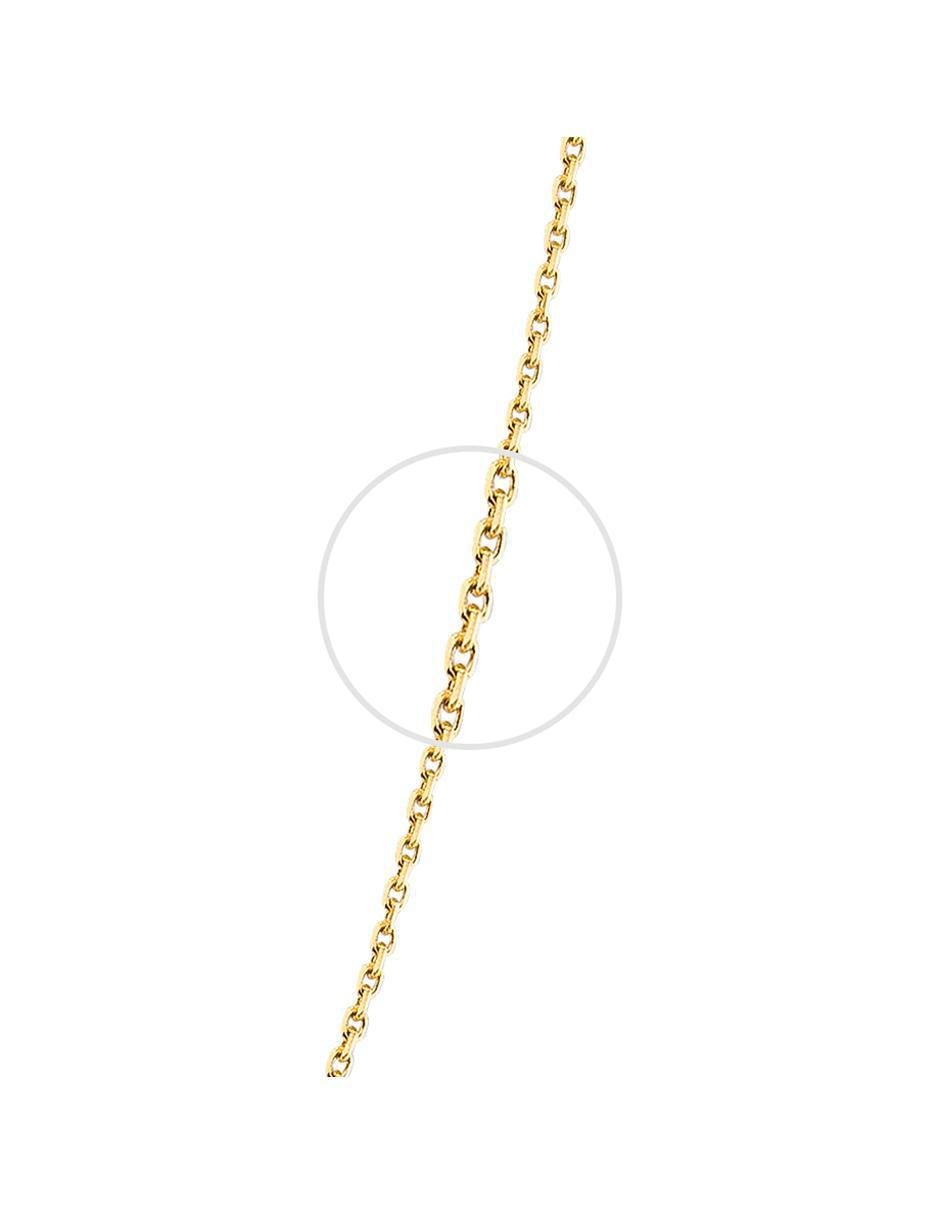Collar con dije de corazón de oro 10 K