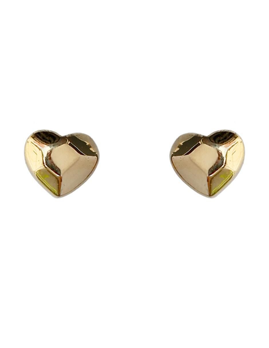 Aretes de corazón de plata Aretes de corazón de plata