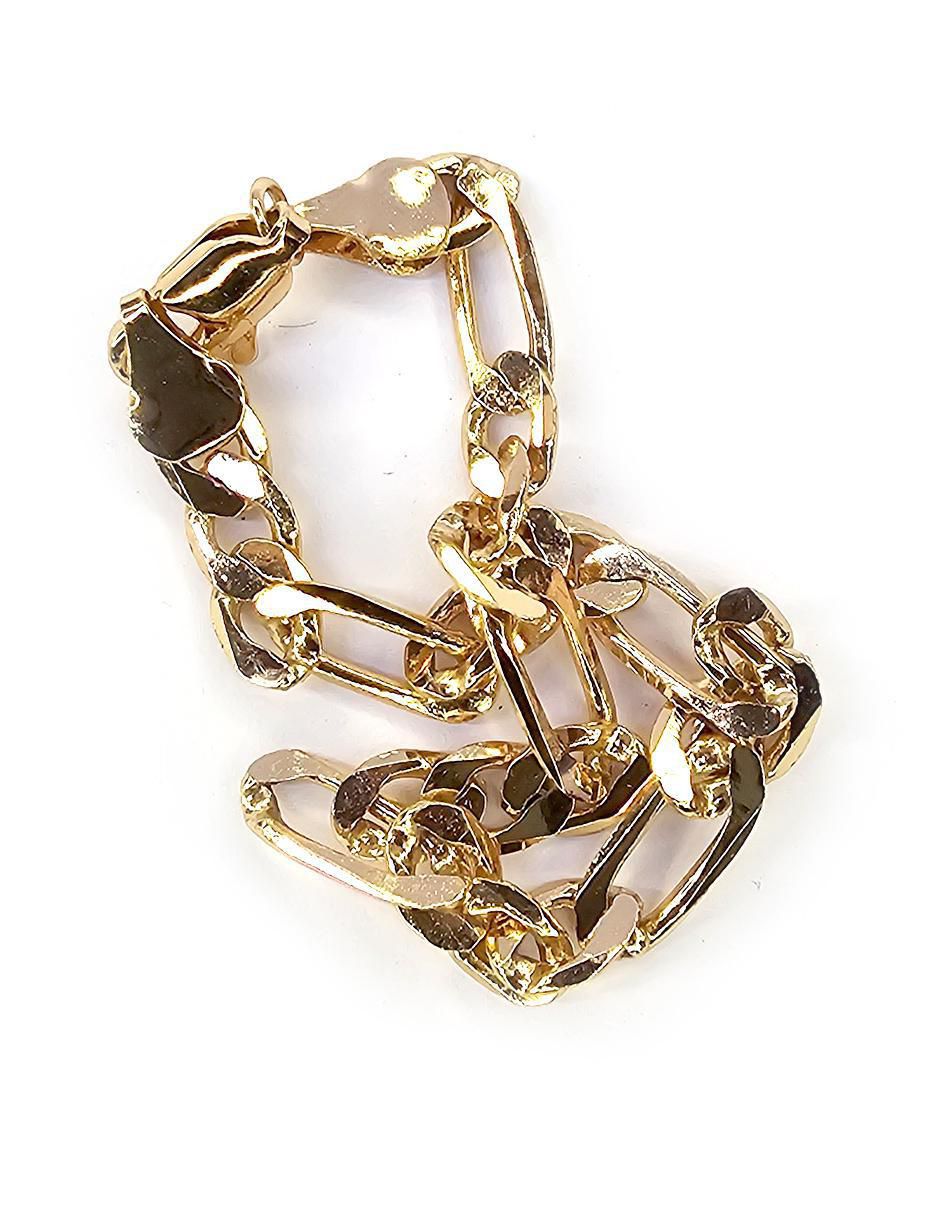 Pulsera de oro laminado Cart acabado liso 2