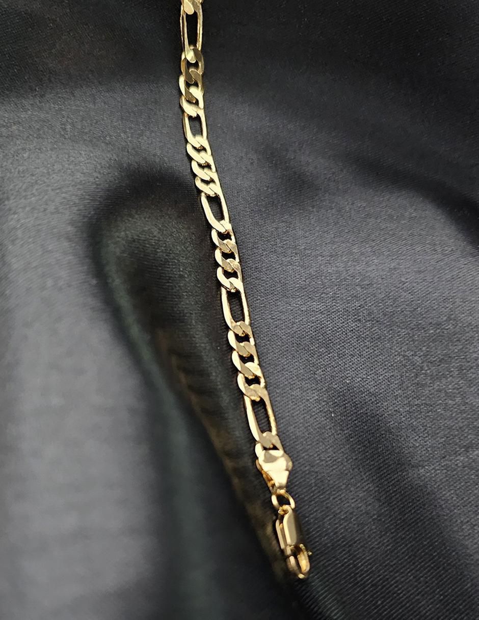 Pulsera de oro laminado Cart acabado liso 5