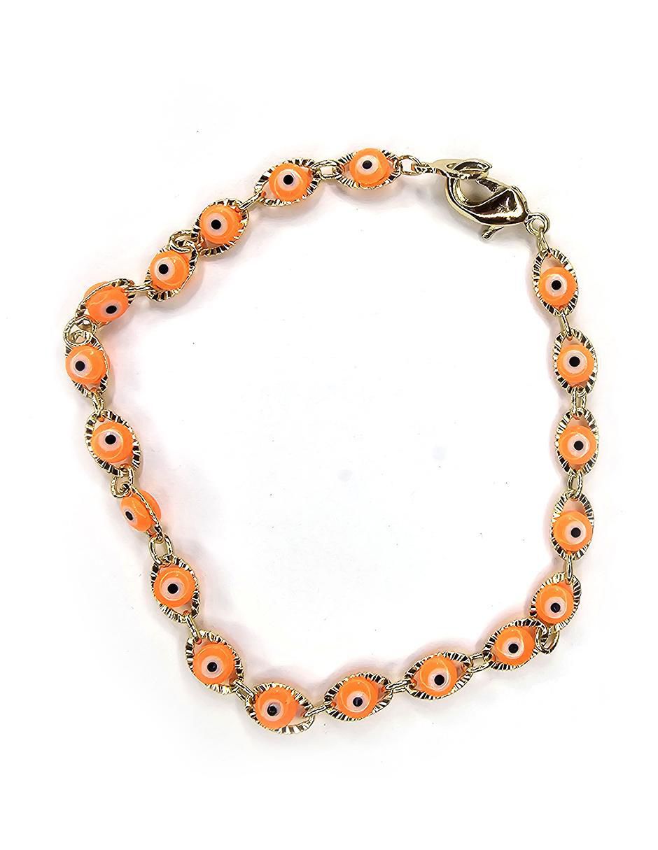 Pulsera de oro laminado 10 K Ojo Turco Pulsera de oro laminado 10 K Ojo Turco