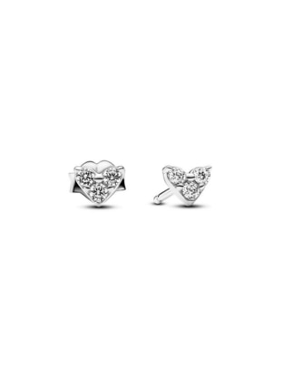 Aretes de corazón Timeless de plata P 925 con acabado brillante Aretes de corazón Timeless de plata P 925 con acabado brillante