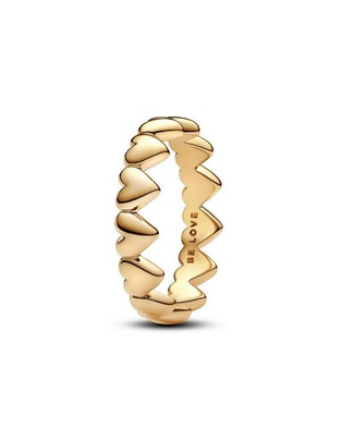 Anillo Moments de plata P 925 con acabado baño de oro