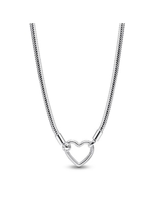 Collar de corazón de plata P 925 Collar de corazón de plata P 925