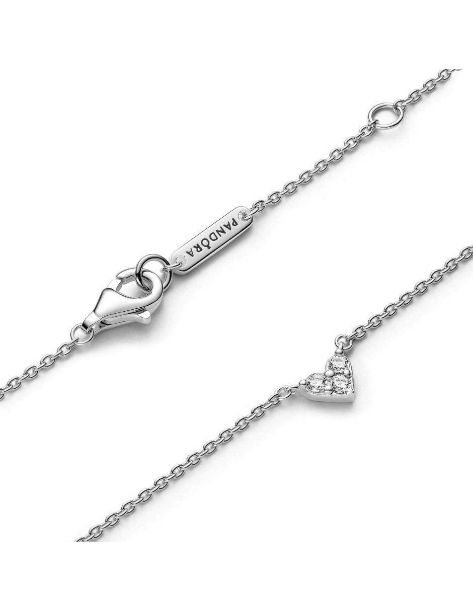 Collar corazón Timeless de plata P 925 3