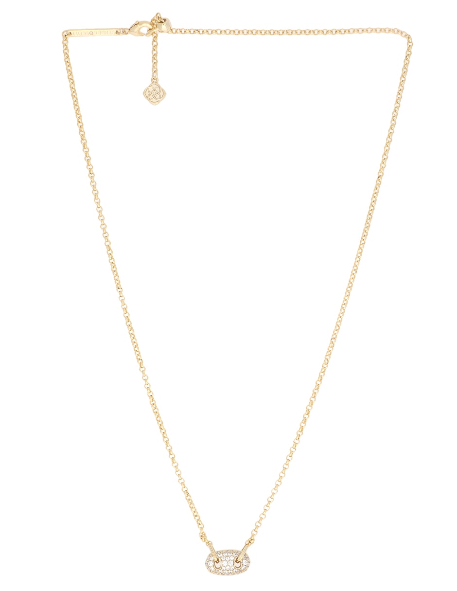 Collar Kendra Scott Bailey de baño de oro