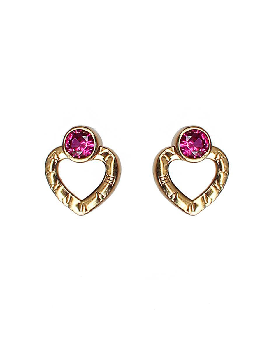 Aretes de corazón de plata Aretes de corazón de plata