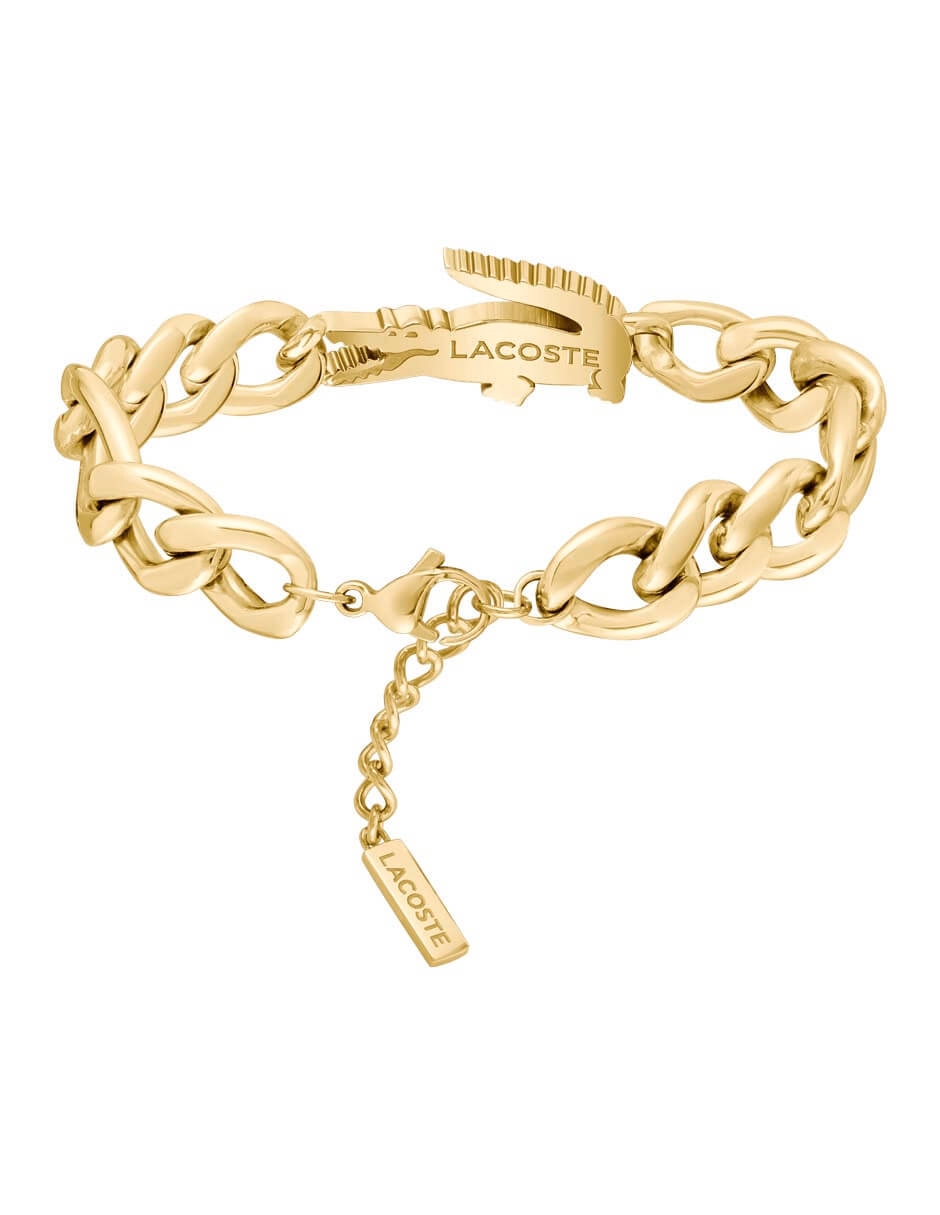 Brazalete Crocodile con acabado pulido