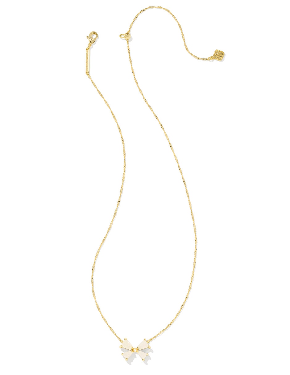 Collar de moño de baño de oro 14 K