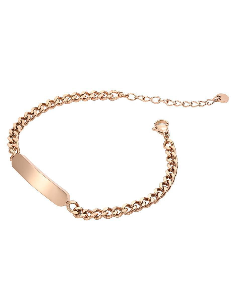 Pulsera Bracelet Rosegold acabado brillante 2