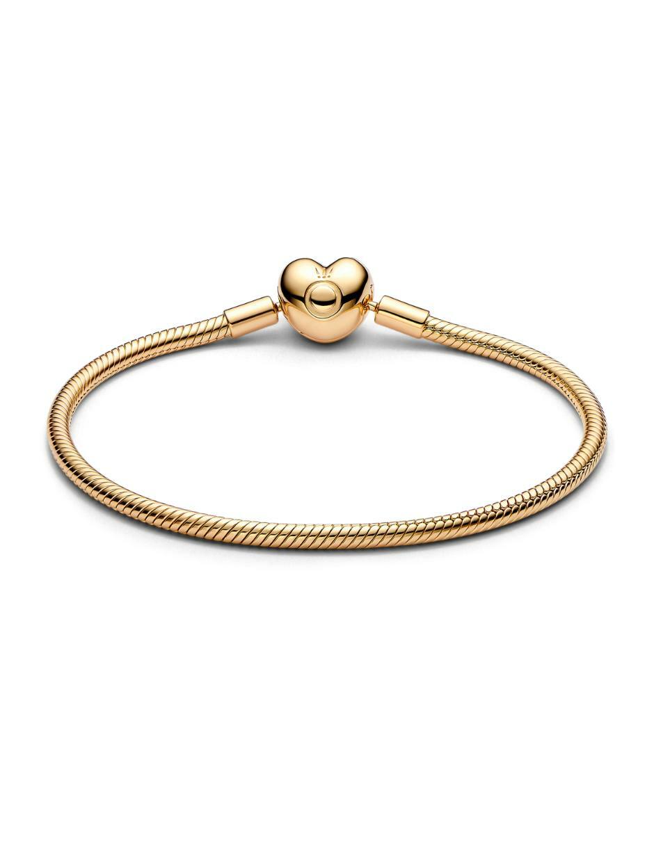 Brazalete de plata P 925 Moments acabado baño de oro 2