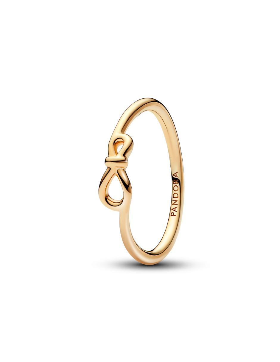 Anillo de infinito Moments de plata P 925 con acabado baño de oro Anillo de infinito Moments de plata P 925 con acabado baño de oro