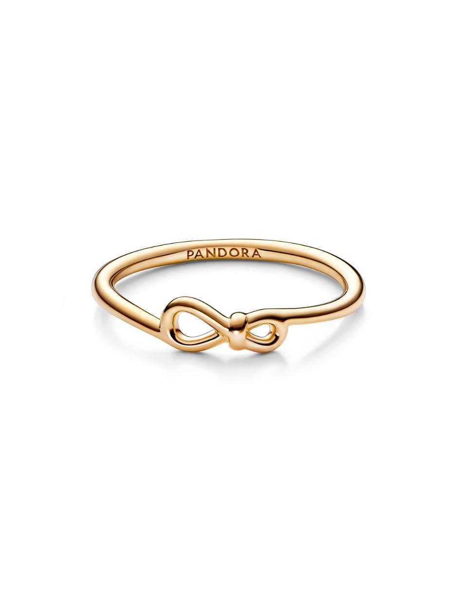 Anillo de infinito Moments de plata P 925 con acabado baño de oro