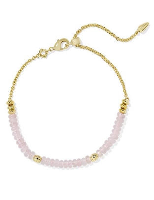 Pulsera Rosa Deliah con acabado brillante 1