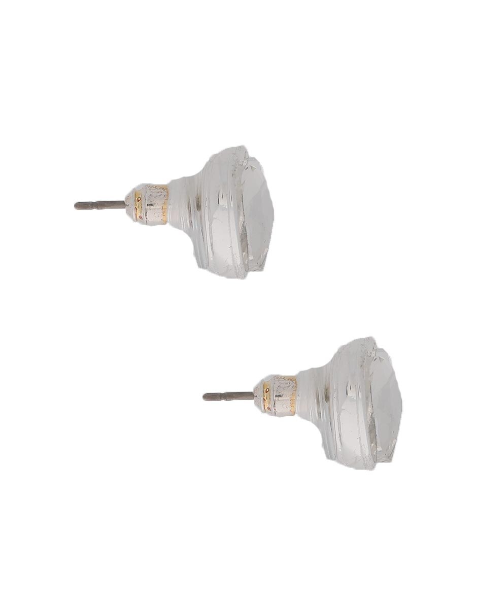 Aretes de corazón con acabado pavé 2