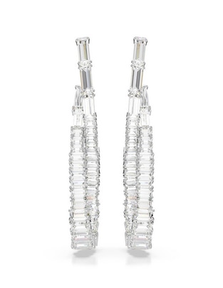 Aretes de infinito con acabado brillante Aretes de infinito con acabado brillante