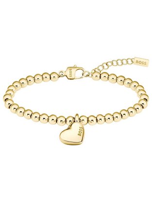 Brazalete Honey Heart Beads con acabado brillante