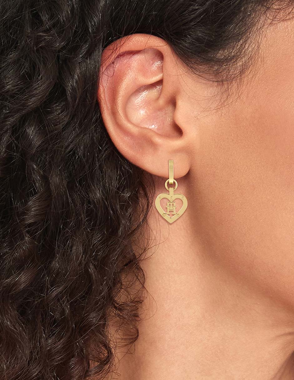 Aretes de aro con acabado pulido 2