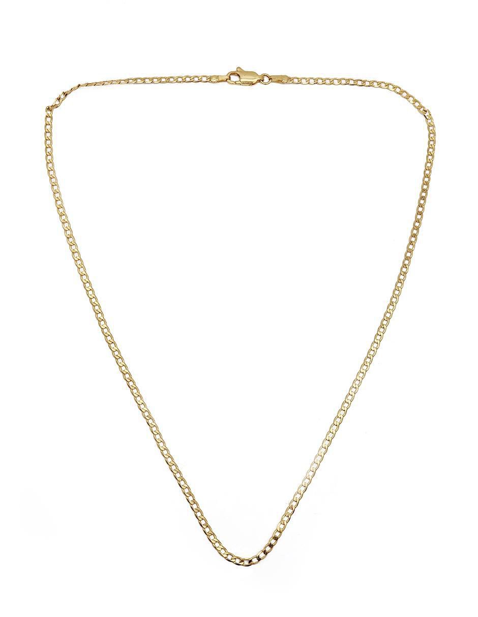 Cadena eslabones de oro laminado 10 K 2