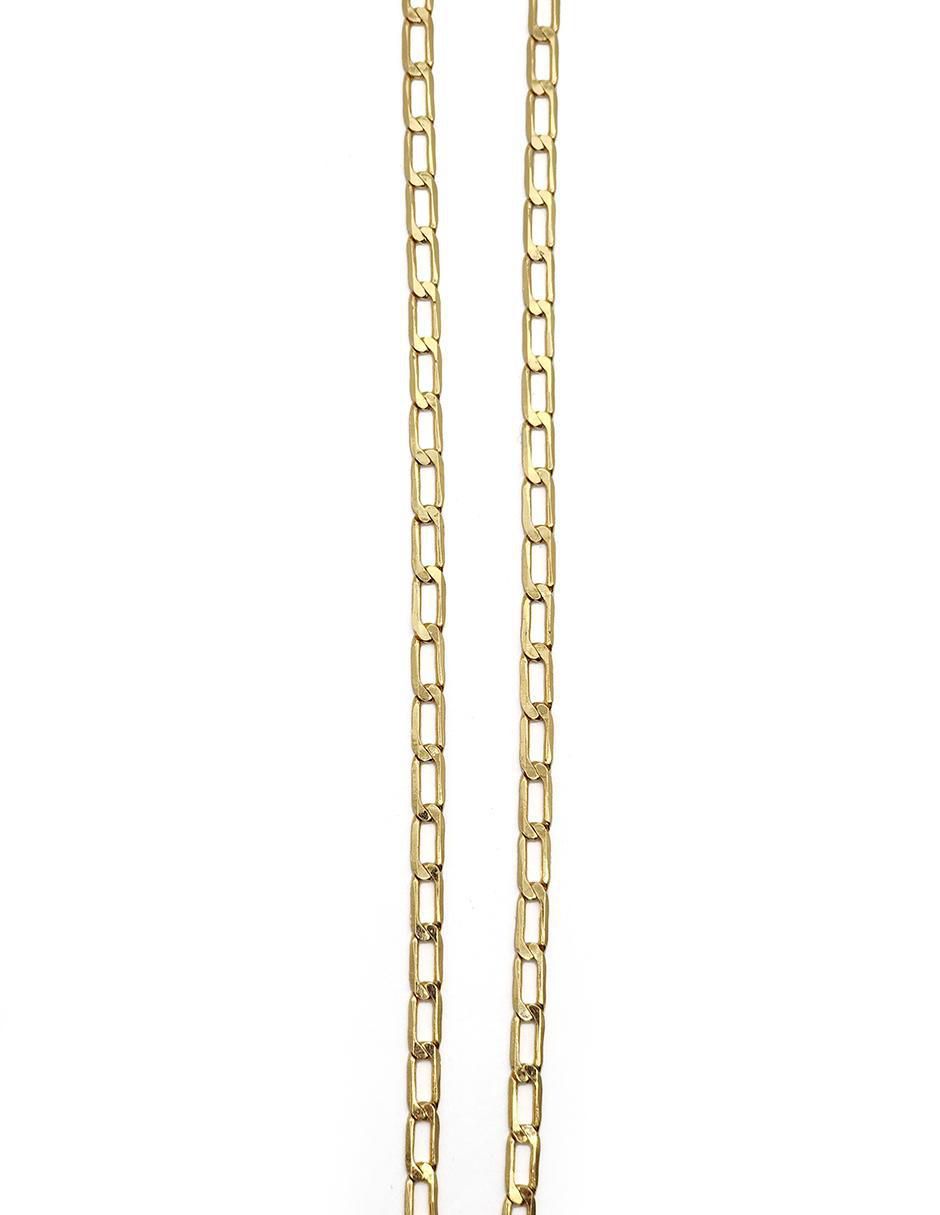 Cadena eslabones de oro laminado 10 K 4