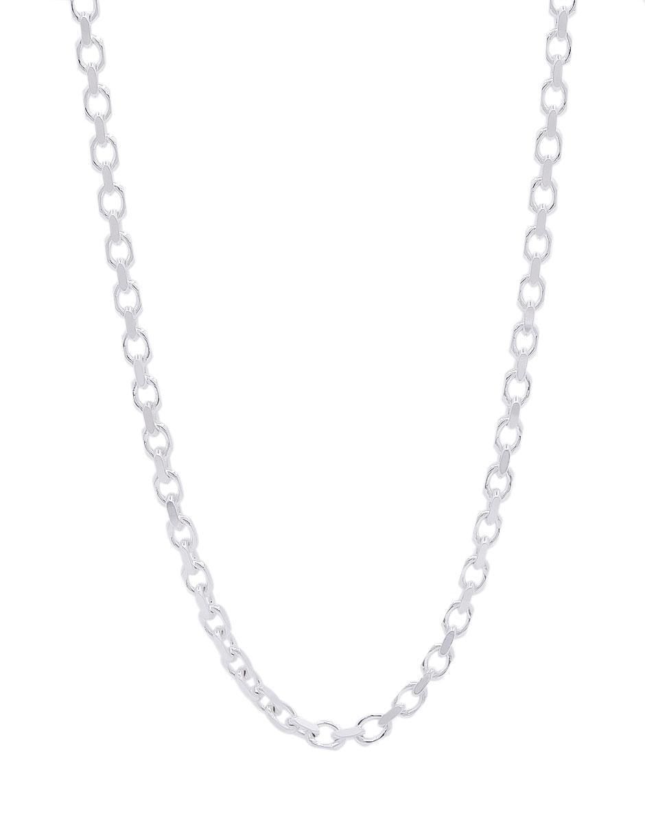 Collar rectangular de plata P 925 1
