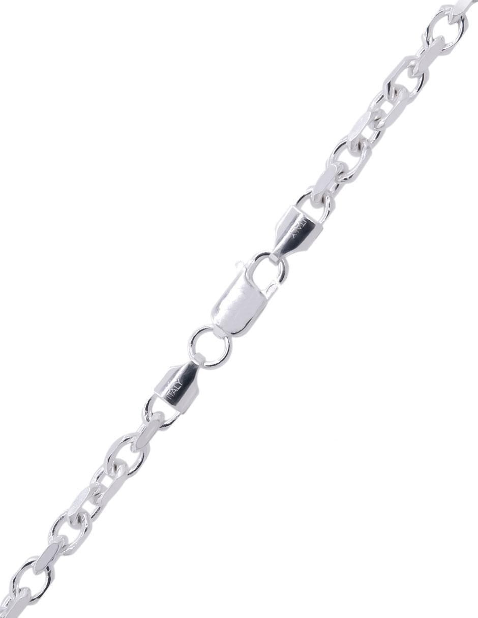 Collar rectangular de plata P 925 2
