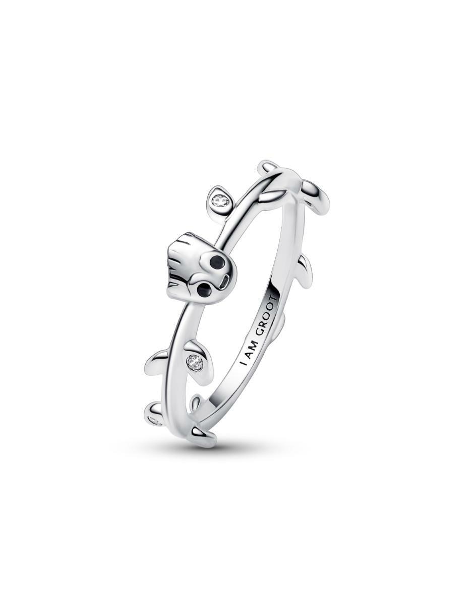 Anillo Marvel X Groot P 925 de plata brillante