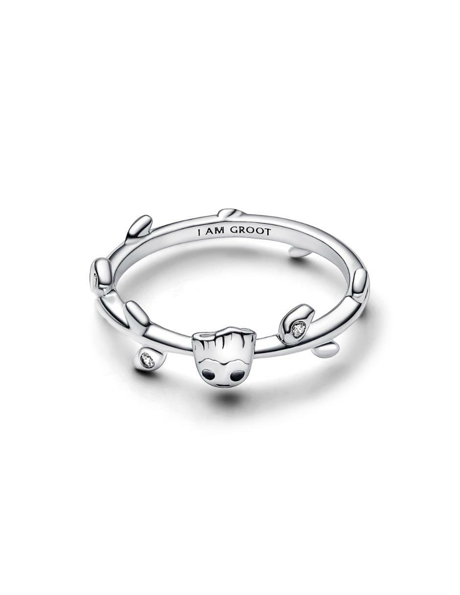 Anillo Marvel X Groot P 925 de plata brillante