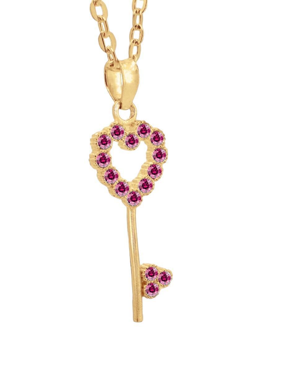 Collar de corazón Llave 1