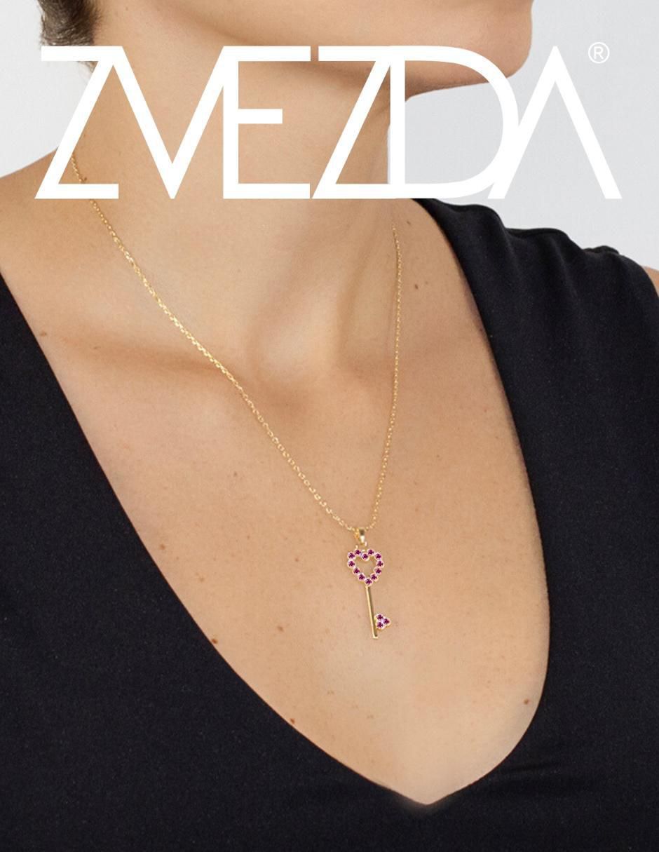 Collar de corazón Llave 5