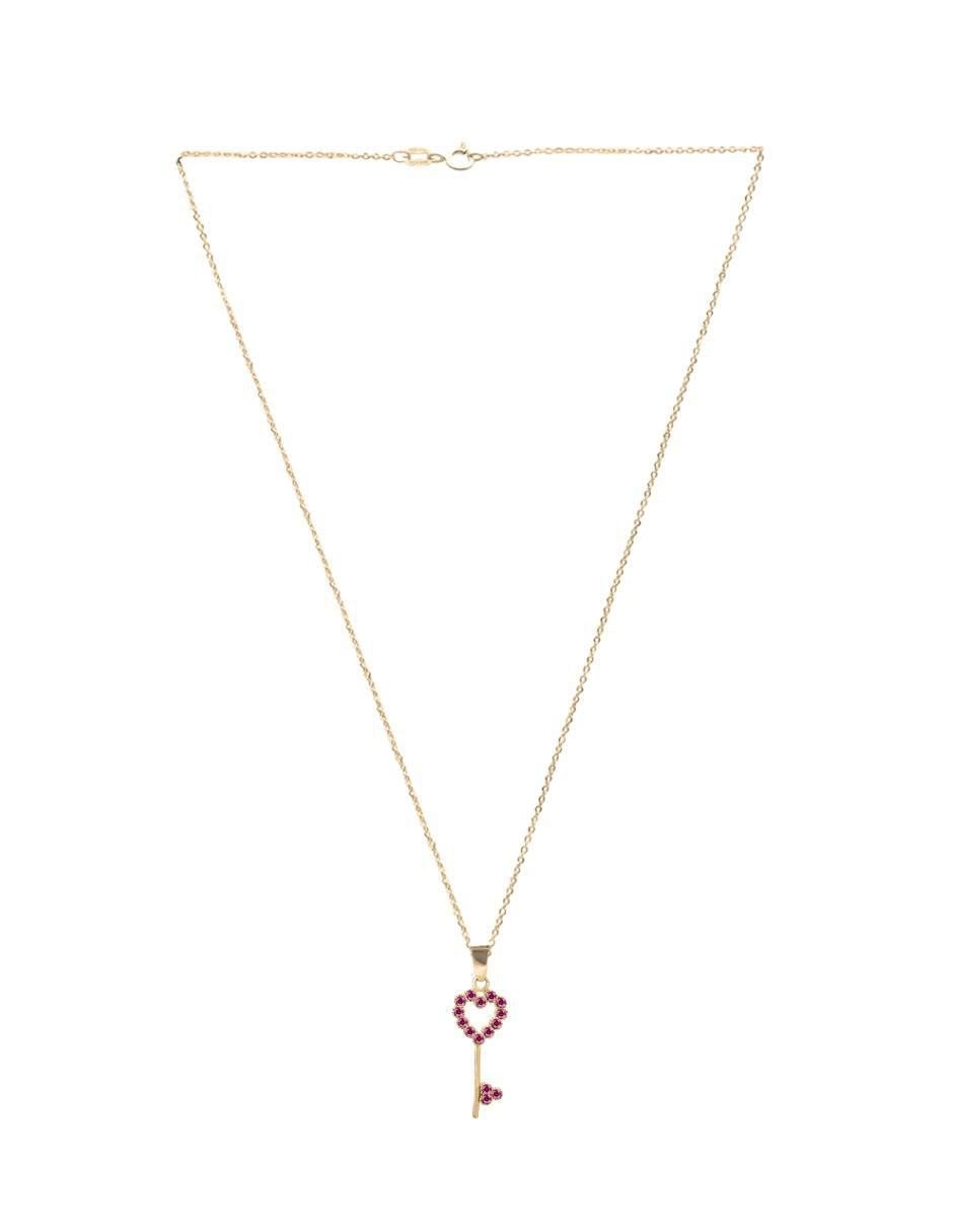 Collar de corazón Llave 3