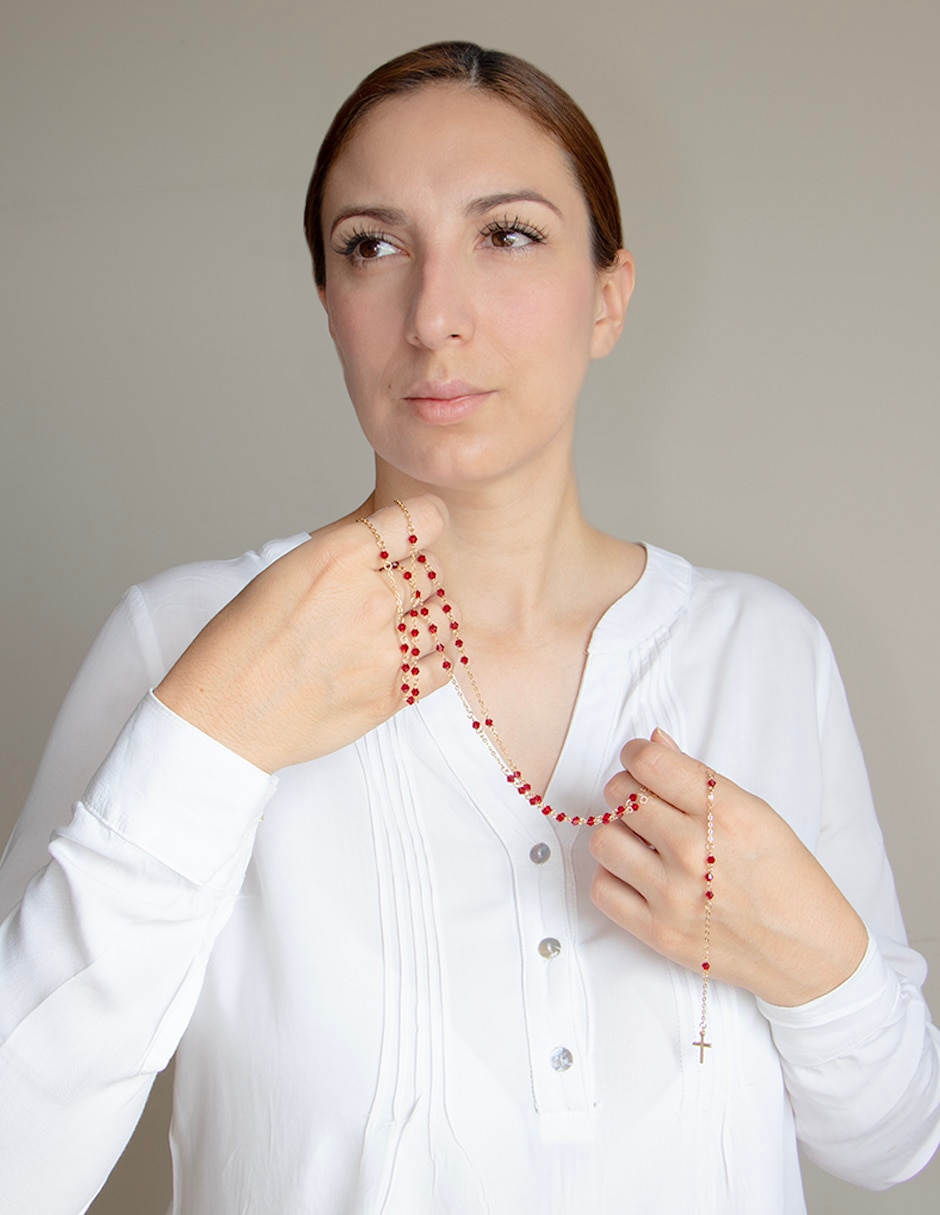 Collar cruz 3
