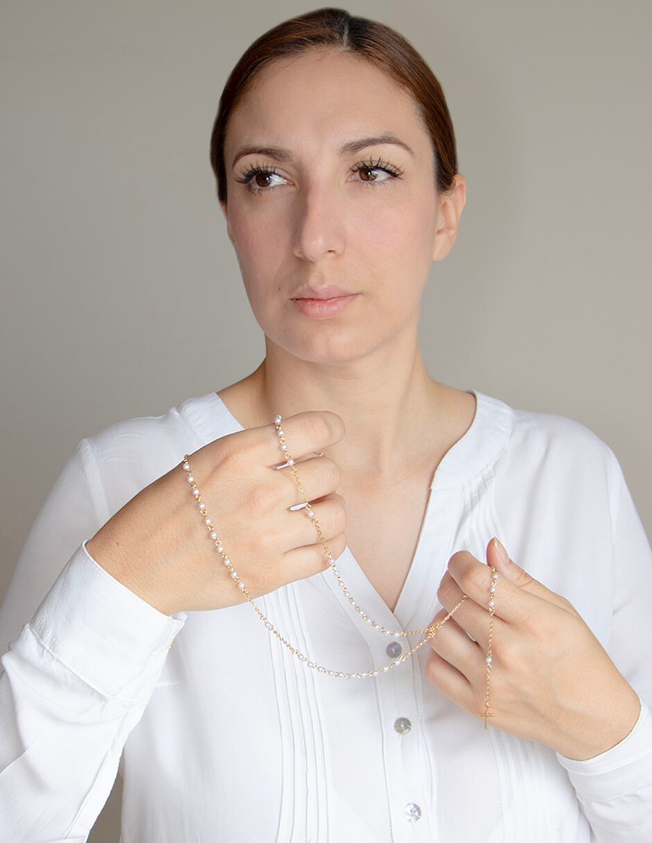 Collar cruz 3