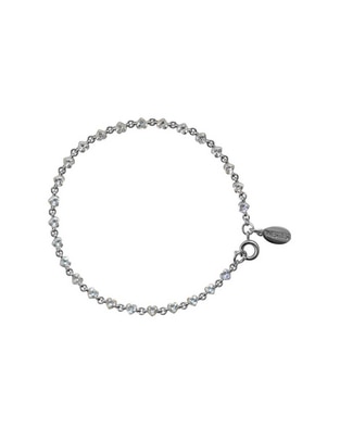 Pulsera con zirconia acabado brillante Pulsera con zirconia acabado brillante