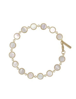 Pulsera con madre perla acabado lustre 1
